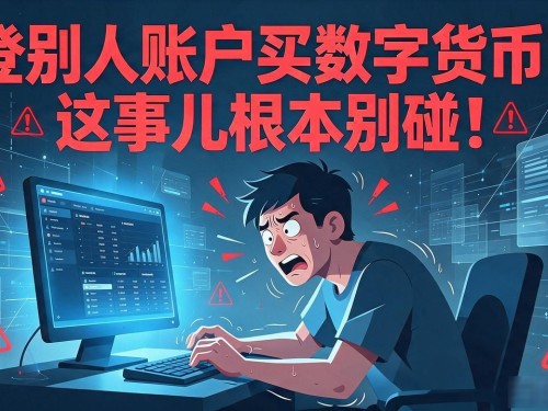 登别人账户买数字货币？这事儿根本别碰！