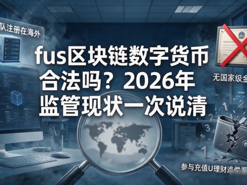 fus区块链数字货币合法吗？2026年监管现状一次说清