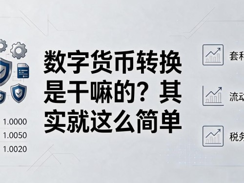 数字货币转换是干嘛的？其实就这么简单