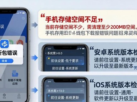 下载imToken钱包官网版总报错？3个常见问题与解决