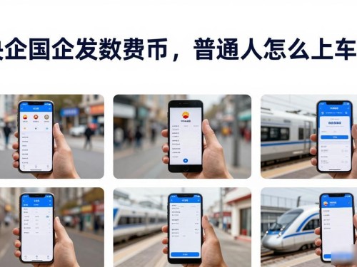 央企国企发数字货币，普通人怎么上车？