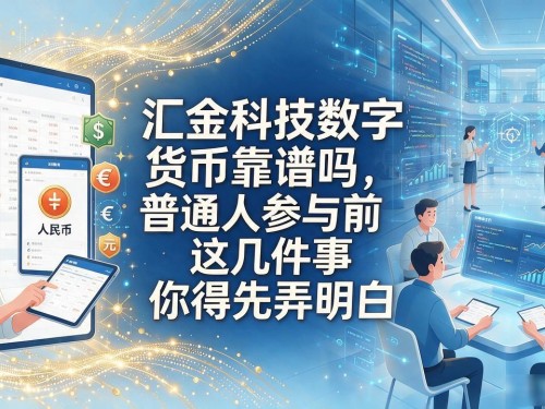 汇金科技数字货币靠谱吗，普通人参与前这几件事你得先弄明白