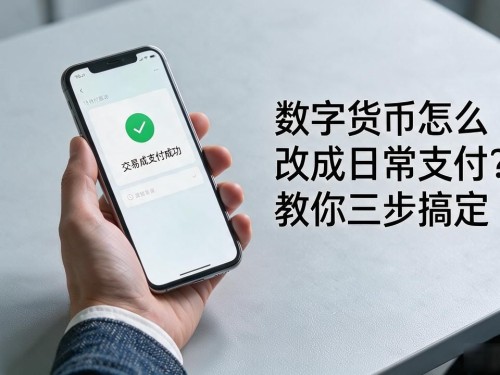 数字货币怎么改成日常支付？教你三步搞定