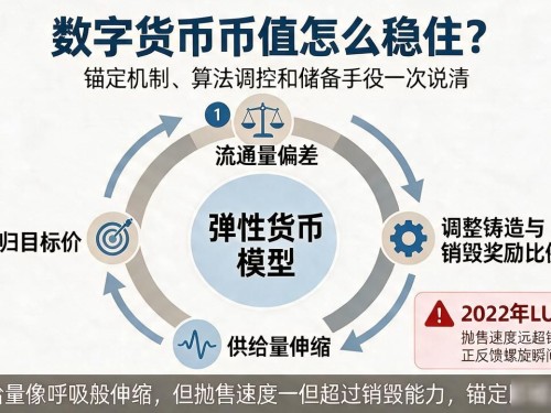 数字货币币值怎么稳住？锚定机制、算法调控和储备手段一次说清