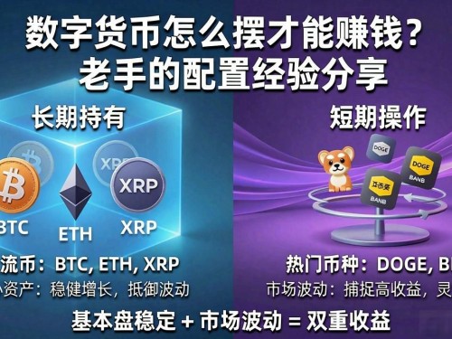 数字货币怎么摆才能赚钱？老手的配置经验分享