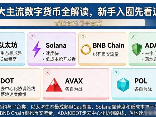 22大主流数字货币全解读，新手入圈先看这篇