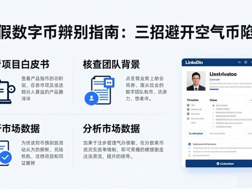真假数字货币辨别指南：三招避开空气币陷阱