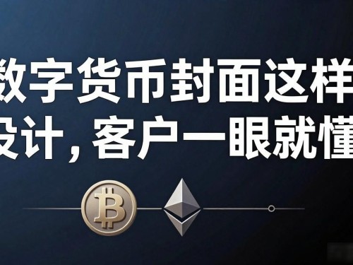 数字货币封面这样设计，客户一眼就懂