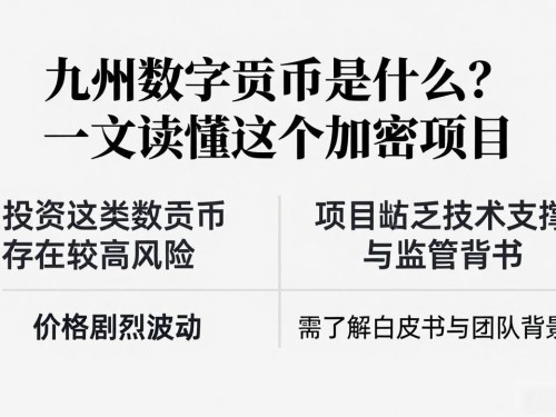 九州数字货币是什么？一文读懂这个加密项目