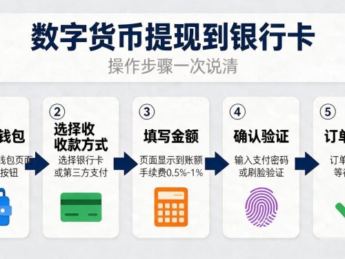 数字货币软件怎么提现到银行卡？操作步骤一次说清