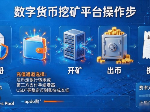 数字货币挖矿平台操作步骤：注册、充值、开矿、出币、提现全讲清