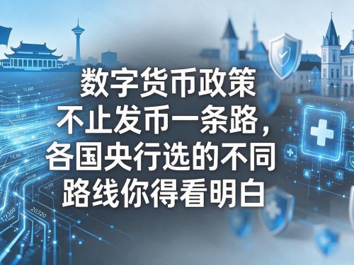 数字货币政策不止发币一条路，各国央行选的不同路线你得看明白