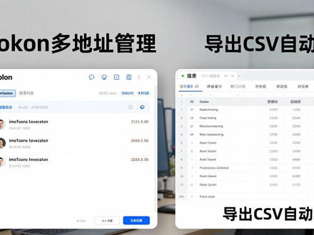 imToken多地址管理：分账核算更清晰，导出CSV自动对账