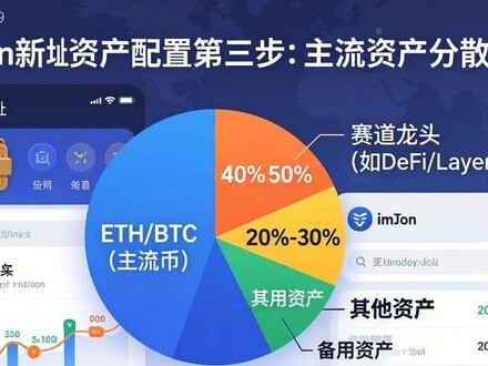 imToken新地址资产配置三步走，快速上手不迷茫