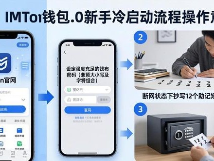 imToken钱包2.0官网版 新手冷启动完整操作流程演示