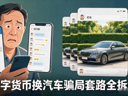 数字货币换汽车骗局套路全拆解，我花三个月帮朋友看清了真相