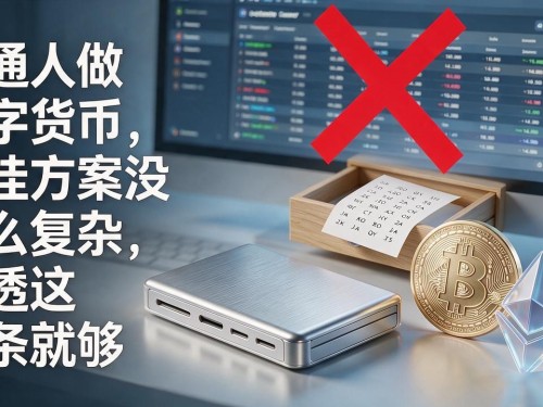普通人做数字货币，最佳方案没那么复杂，搞透这几条就够
