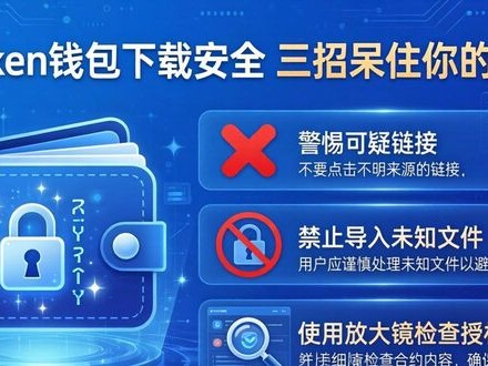 imToken钱包下载安全 三招保住你的资产