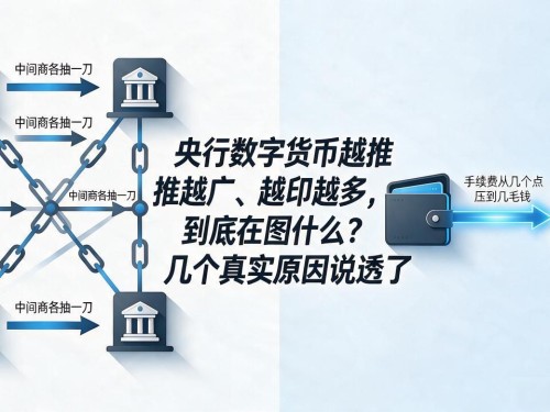 央行数字货币越推越广、越印越多，到底在图什么？几个真实原因说透了