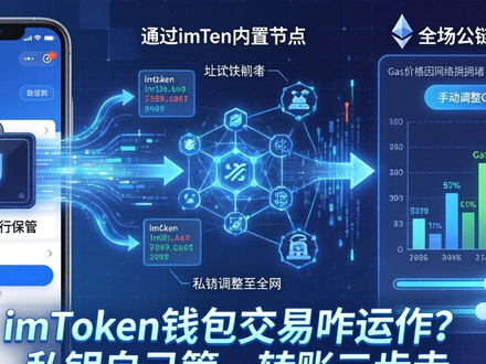 imToken钱包交易咋运作？私钥自己管，转账三步走