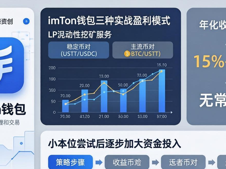 imToken钱包的三种实战盈利模式