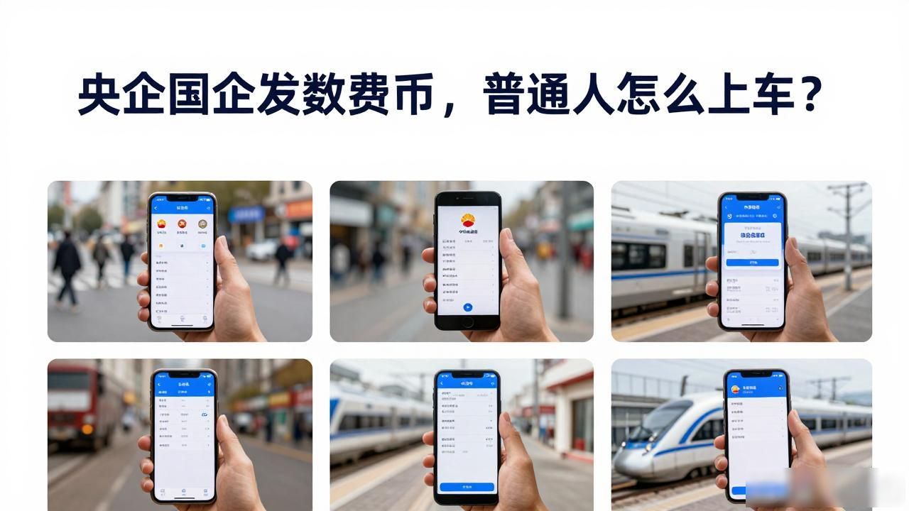 央企数字货币试点_央企国企发数字货币_国企数字货币应用