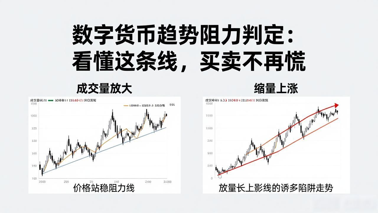 数字货币趋势阻力判定_成交量分析阻力位_判断趋势阻力
