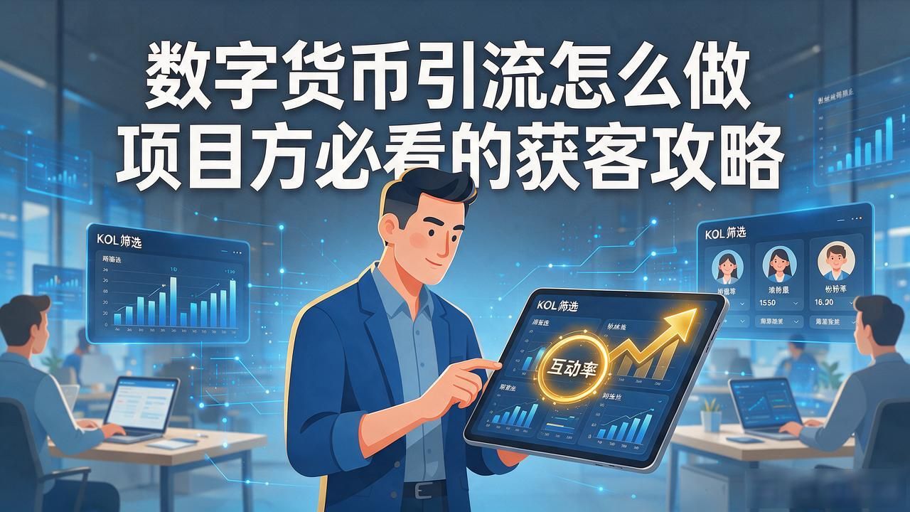 数字货币市场引流_高质量内容引流_加密社区运营
