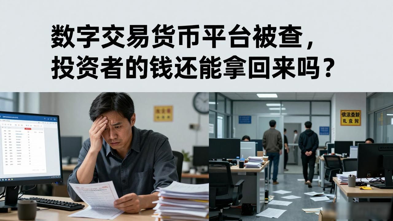 数字货币平台被调查_数字交易货币平台被查_投资者资金能否追回