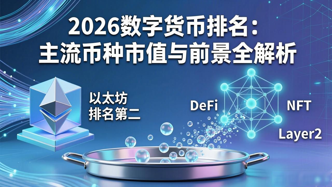 数字化货币排名_比特币以太坊市值对比_2026年数字货币排名