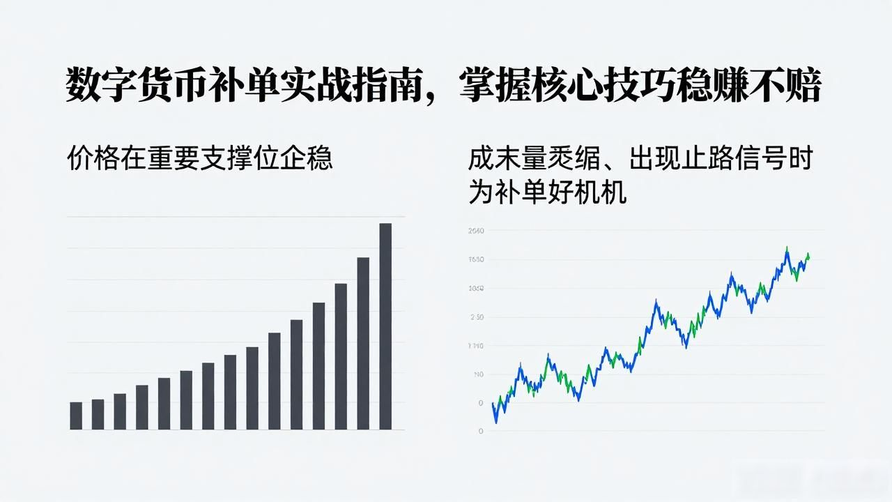 数字货币补单_分批买入降低风险_数字货币补单策略