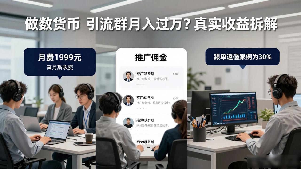数字货币引流群变现模式_数字货币引流群主收益_币圈社群运营技巧