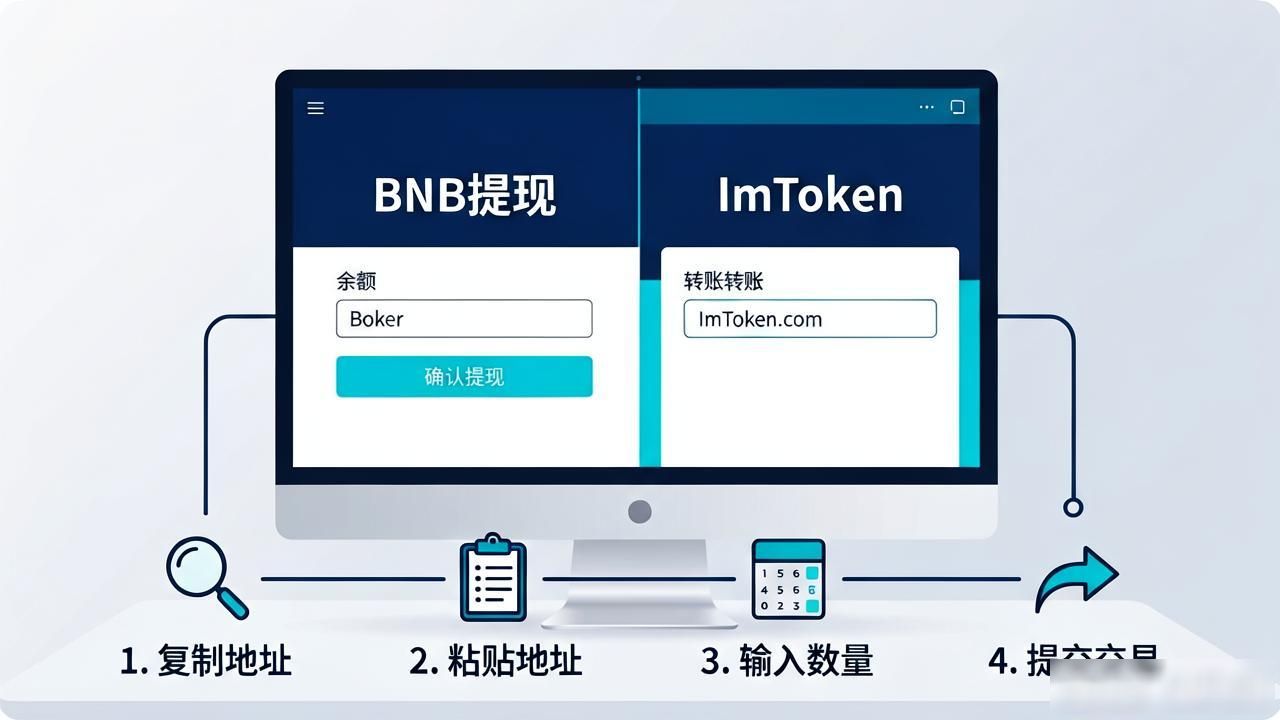 ImToken钱包转入BNB流程_bnb怎么转入imtoken钱包_BNB转账到ImToken教程