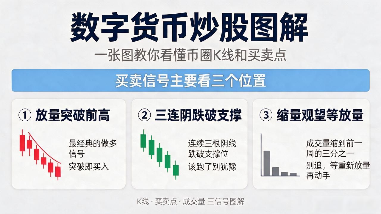 币圈交易趋势判断_数字货币K线图交易信号_数字货币炒股图解