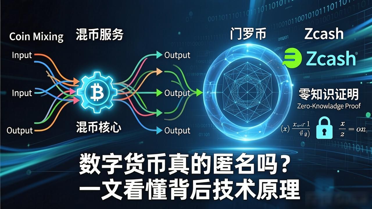 数字货币匿名机制_数字货币隐私保护技术_数字货币匿名原理