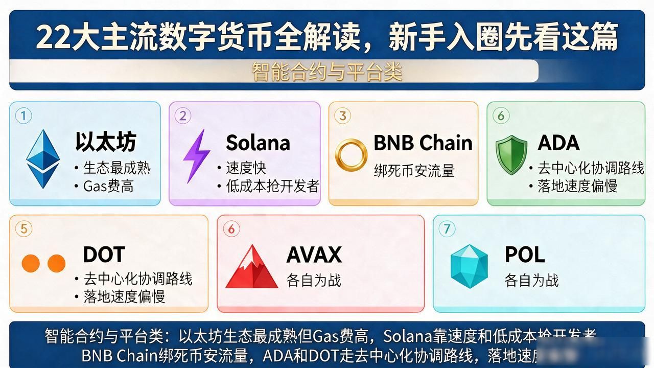 新手币圈入门避坑指南_22大主流数字货币分类解析_22大主流数字货币