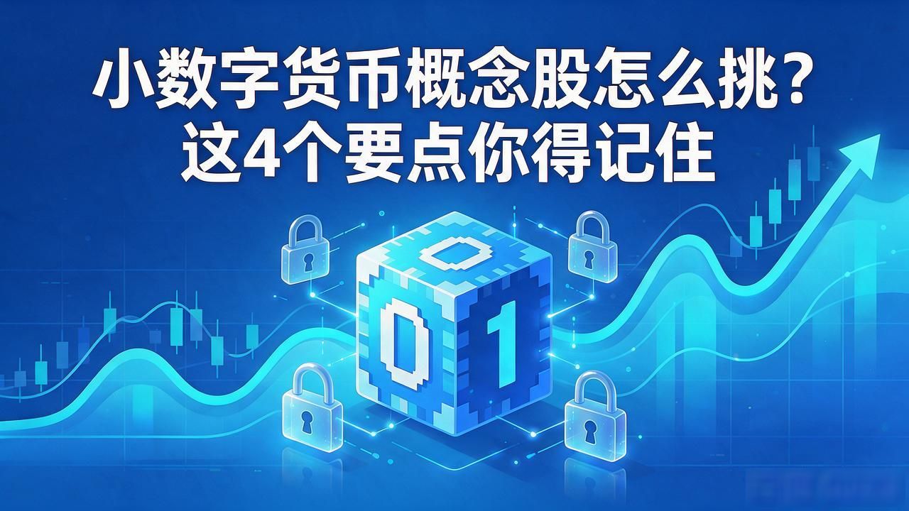 优质小数字货币概念股挑选方法_小数字货币概念股_有真实业务的小数字货币概念股判断标准