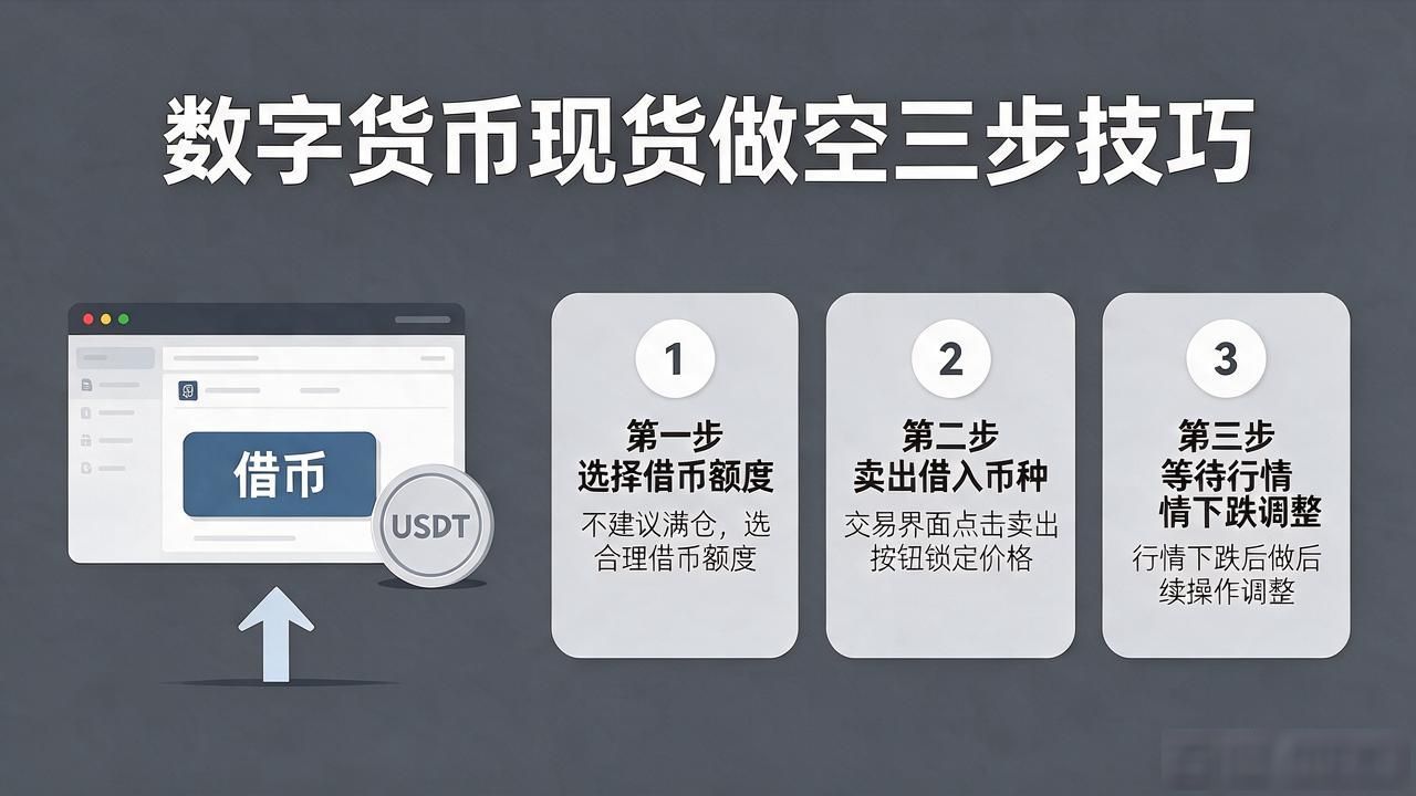 数字货币现货做空操作方法_数字货币现货做空核心逻辑_数字货币现货怎么做空