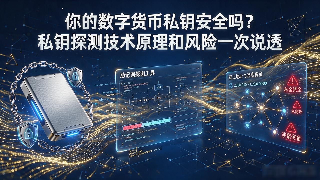 数字货币私钥探测技术_数字货币私钥探测技术原理_冷钱包恢复与司法取证应用