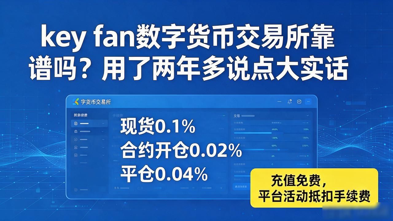 key fan数字货币交易所_key fan交易所真实用户体验 普通散户选加密货币平台参考 key fan交易所提币速度优势