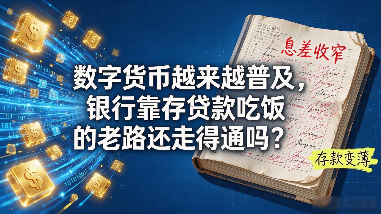 银行数字化转型_数字货币时代银行_数字人民币影响