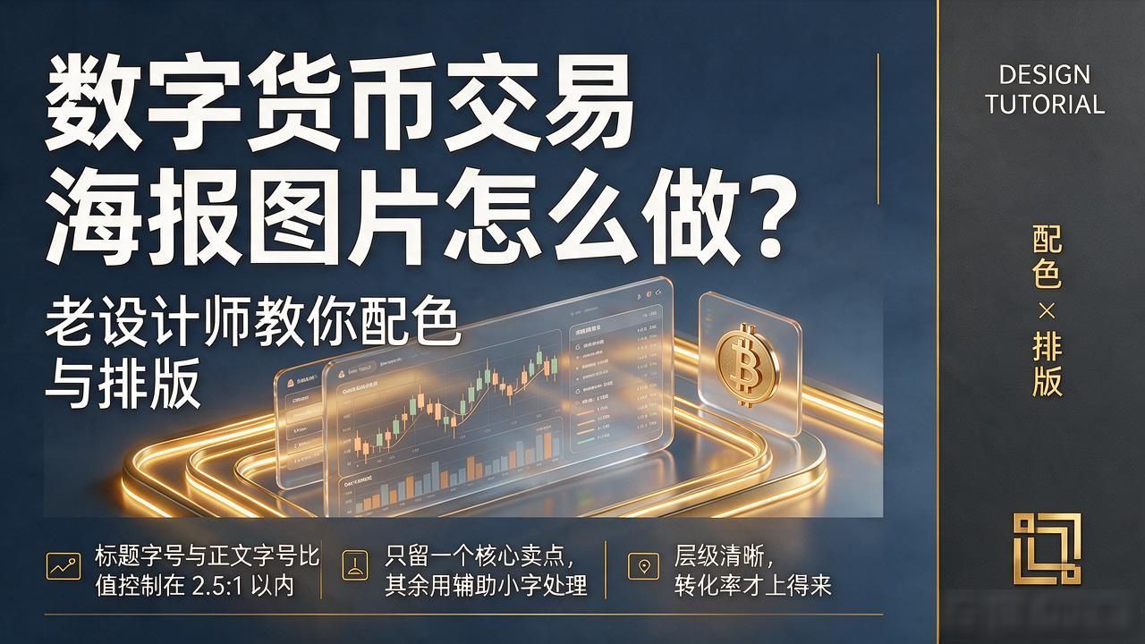 数字货币交易海报图片_数字货币交易海报设计_金融营销物料