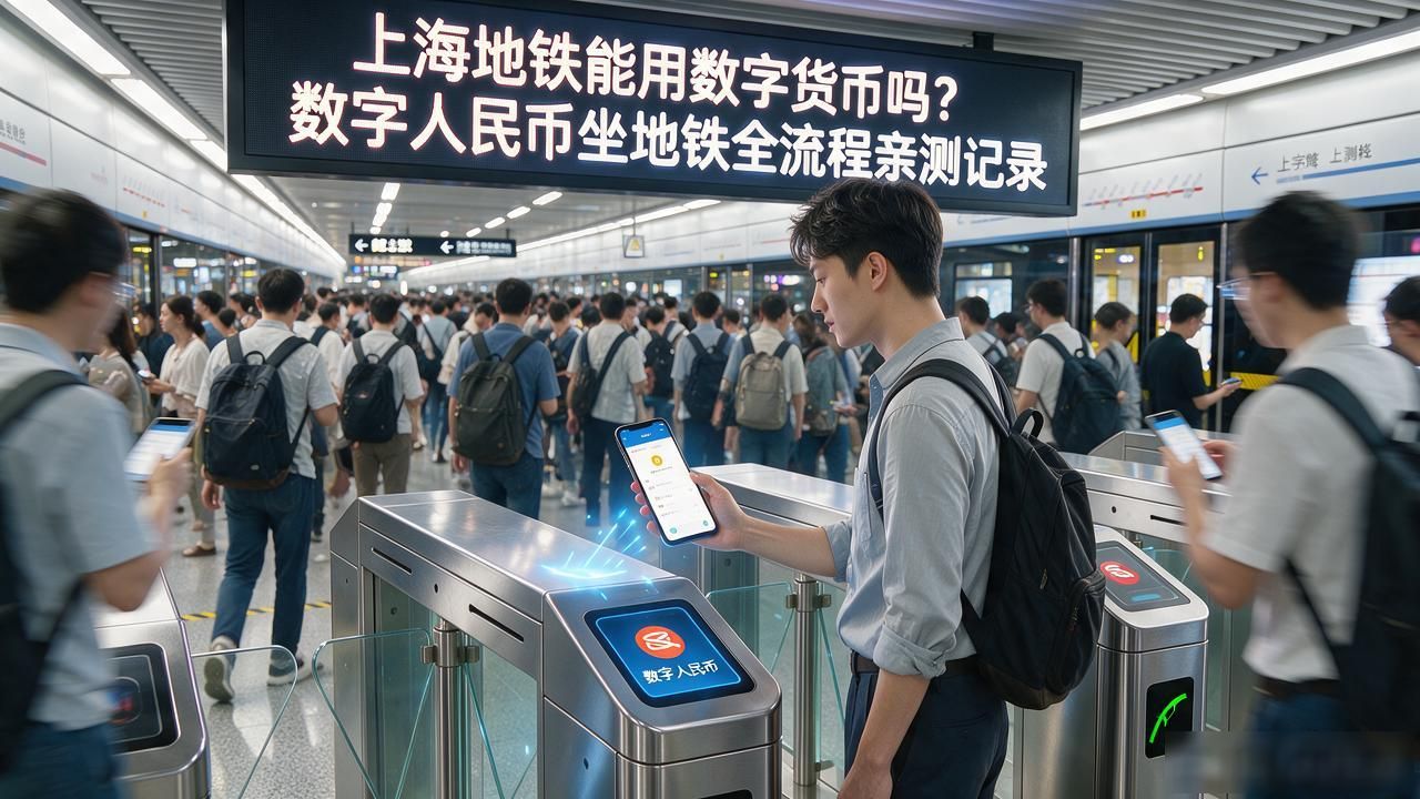 上海地铁数字人民币支付_上海地铁 数字货币_数字人民币地铁乘车体验