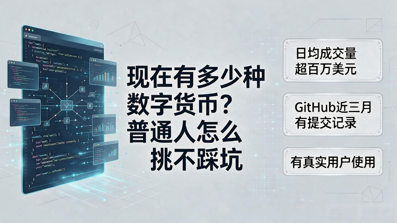 数字货币市场分析_优质币种筛选标准_现在有很多数字货币