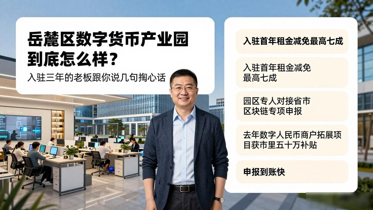 岳麓区数字货币产业园 租金减免 政策补贴_岳麓区数字货币产业园