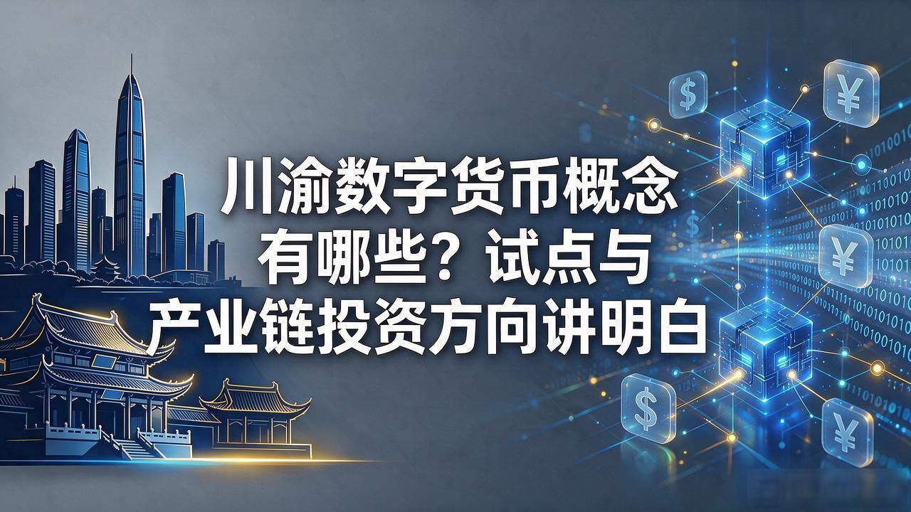 川渝数字货币试点_川渝数字货币概念_跨区域流通支付