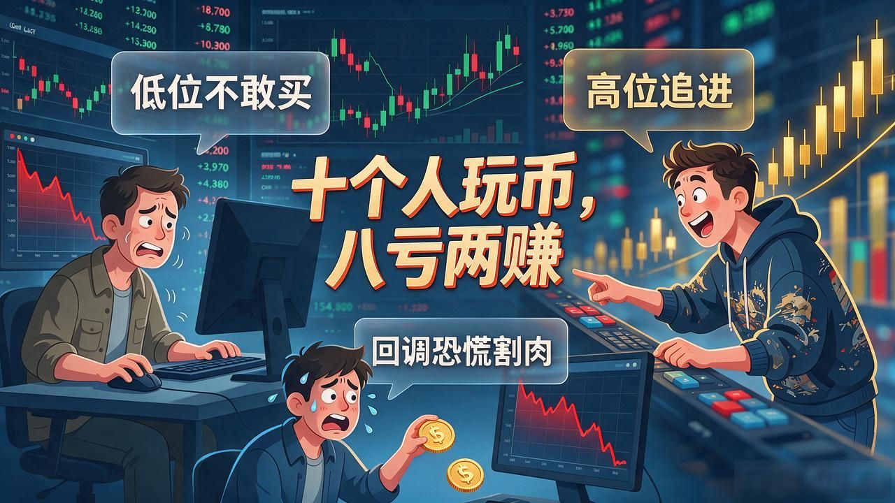 散户追高亏损原因分析_玩转数字货币靠谱吗_数字货币投资风险警示