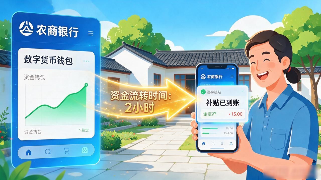 数字货币农商银行_惠农补贴数字货币发放_县域农商银行数字货币钱包推广