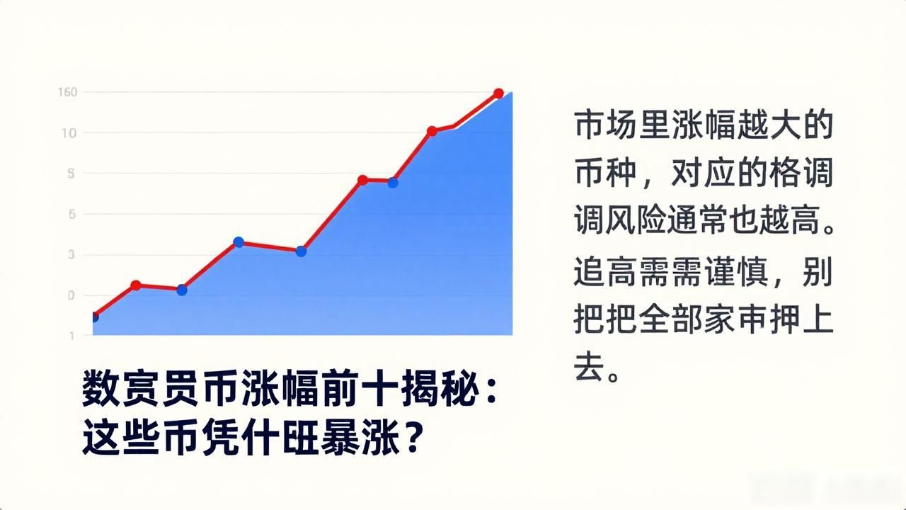 数字货币涨幅前十_数字货币涨幅前十的共同特征_数字货币涨幅前十的币种有哪些
