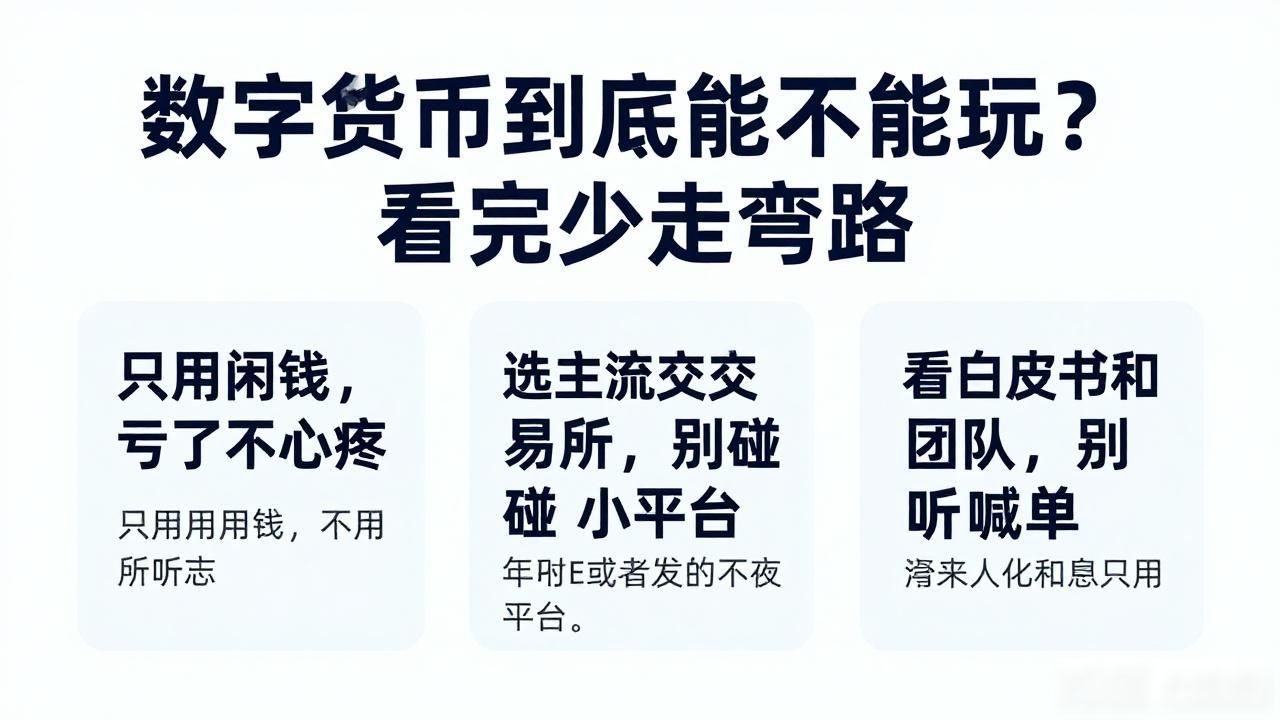 数字货币可以玩不_主流数字货币与山寨币区别_数字货币投资风险